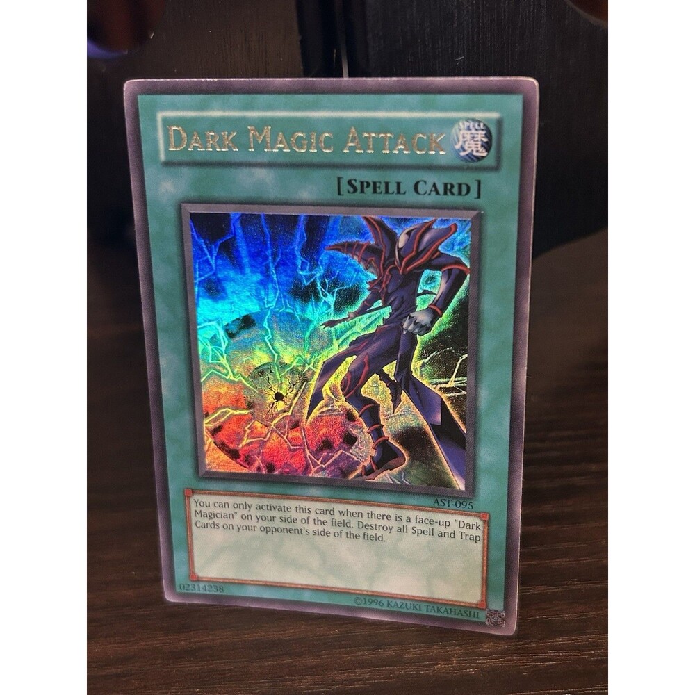Yu-Gi-Oh Dark Magic Attack AST-095 Ultra Rare Ancient Sanctuary MP Vintage Card